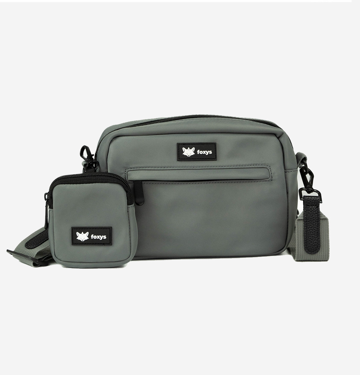 FoxyMom™ <tc>Dog Walking Bag</tc> | Grey